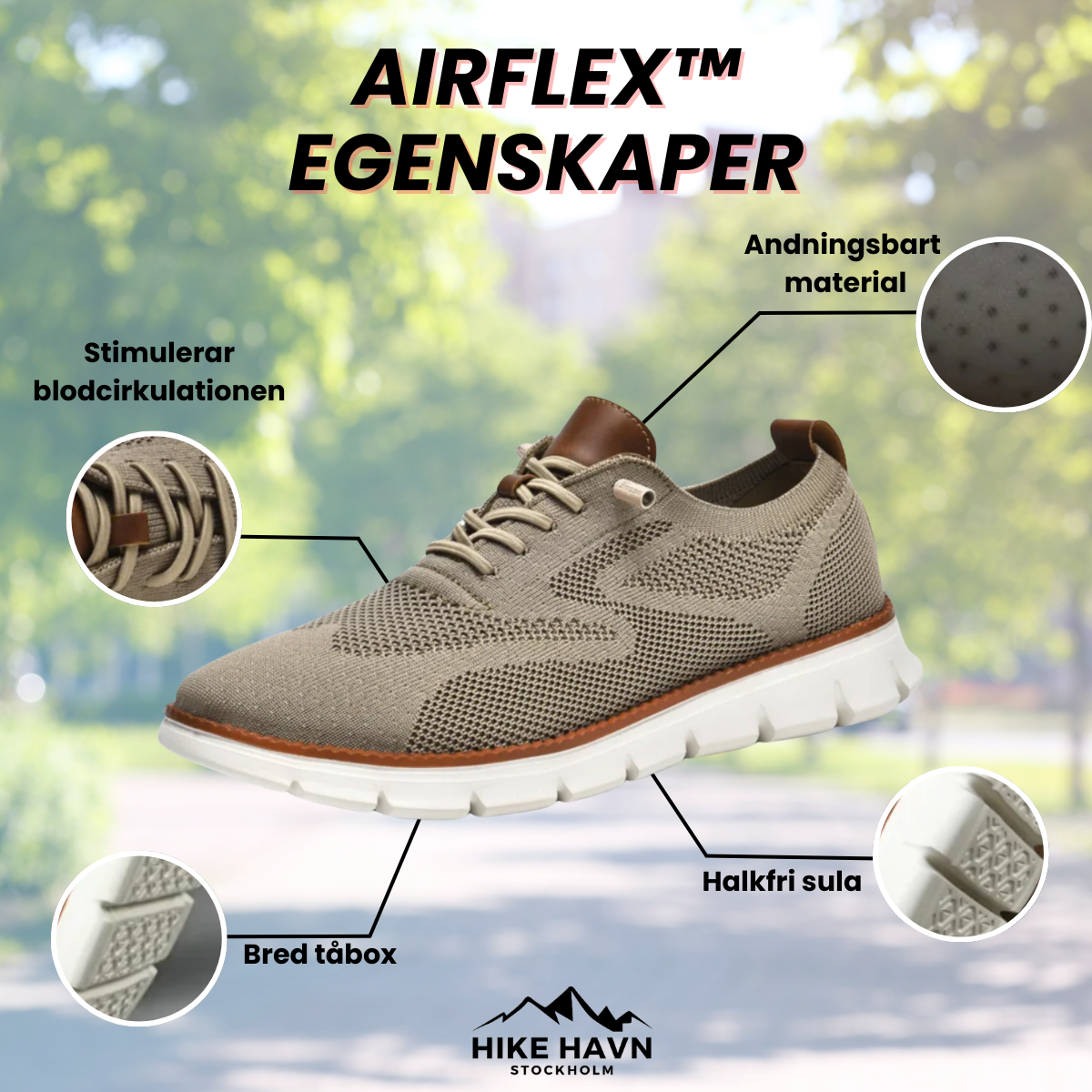 AirFlex™ - Lette Ortopediske Sneakers