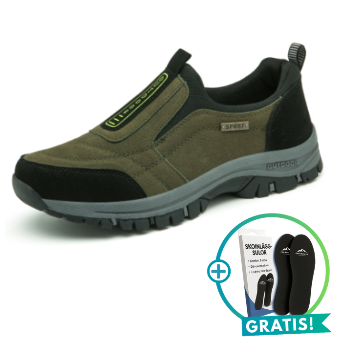 Svennor - Herre Ortopediske Utendørssko | Inkludert GRATIS Ortopedisk Såle