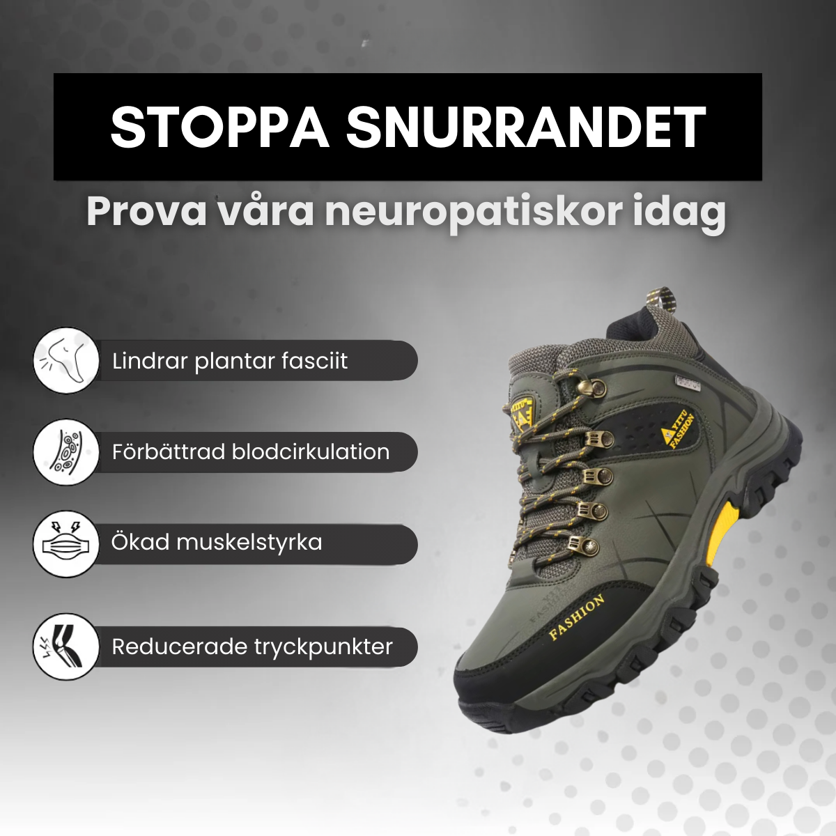 TrailMaster - All-Terrain Vanntette Vandrestøvler