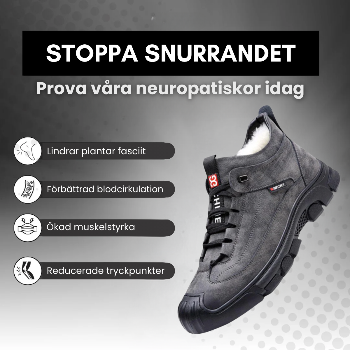 Nordix™ - Vanntette Vinter Sneakers med Fuskepelsfôr