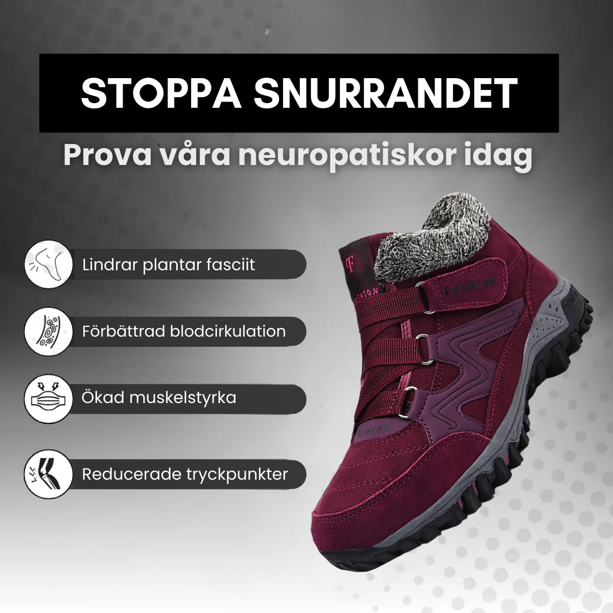 FurroTek – Høye Vinterstøvler med Pelsbeskyttelse