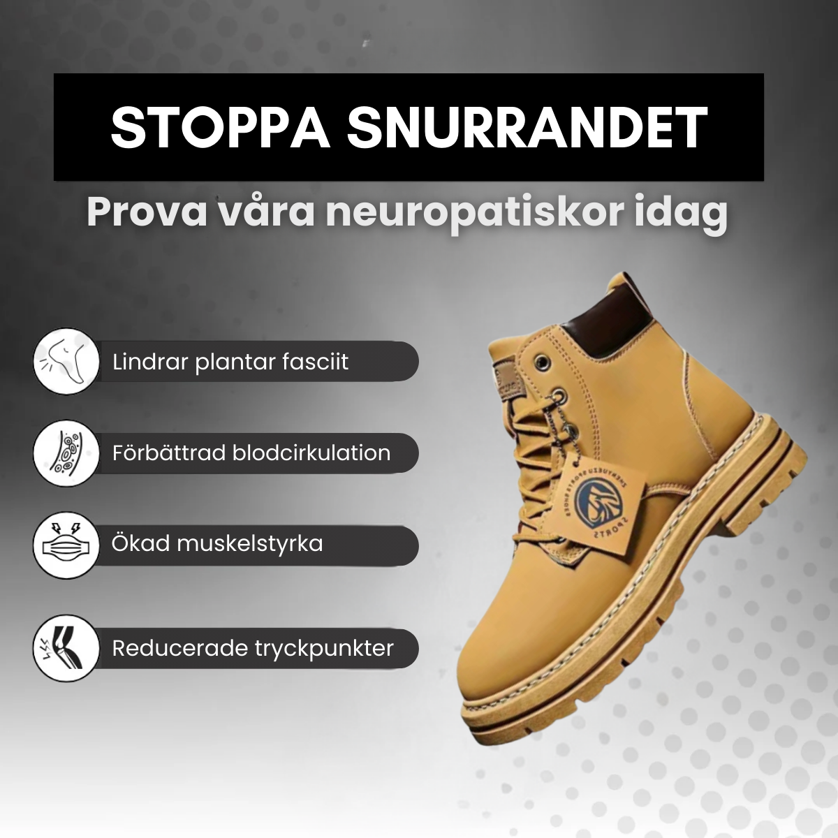 FlexiFit - Smertelindrende vintervandrestøvler