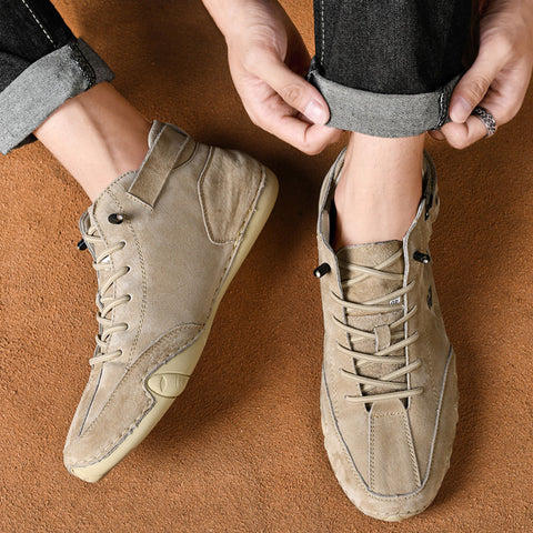 SuedeFlex - Vanntette Ankelstøvler i Syntetisk Skinn