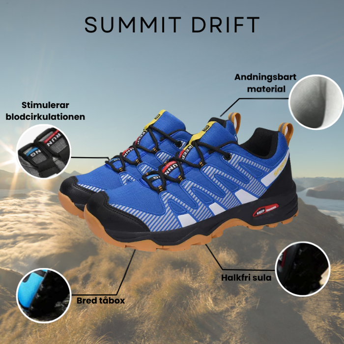 Summit Drift - Sko for Utendørsbruk | Inkluderer GRATIS Ortopedisk Såle (Copy)