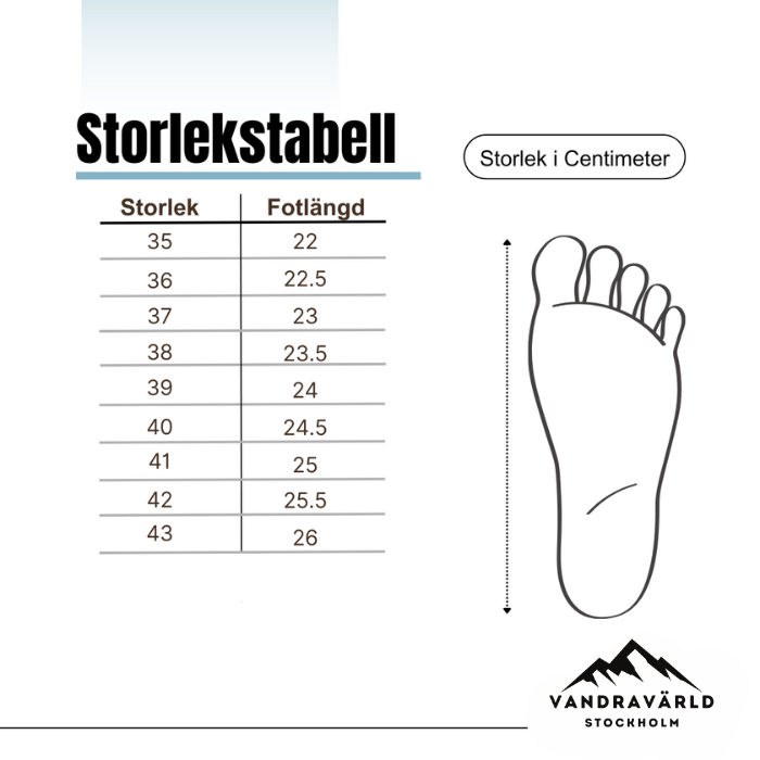 StinaTrek - Vandrestøvler | Inkludert GRATIS Ortopedisk Såle (Kopi)