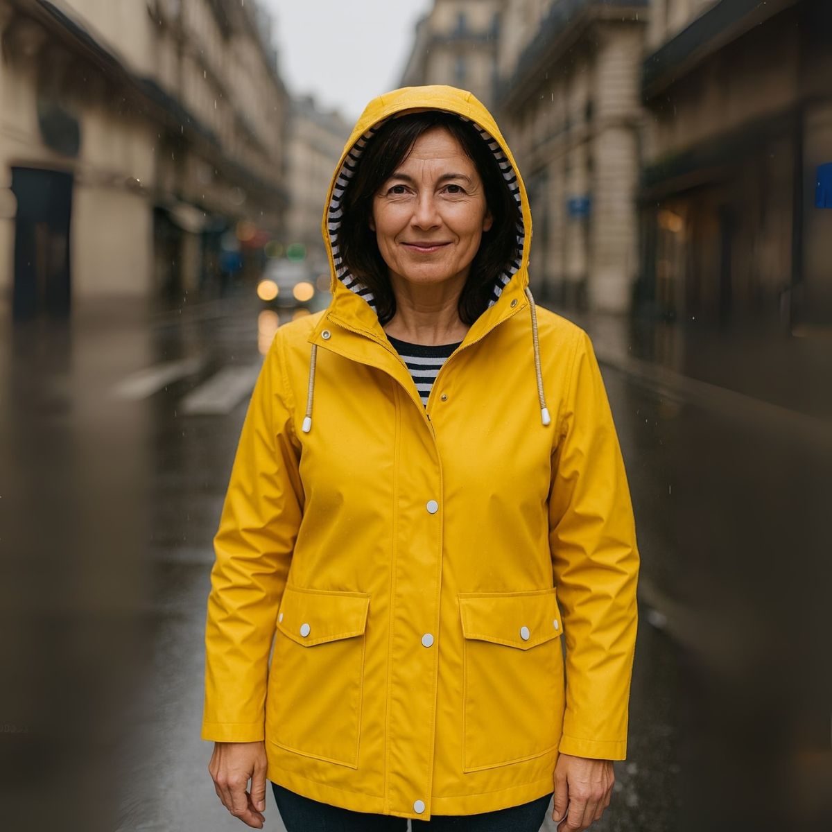 Ashlie | Chaqueta impermeable y cortavientos