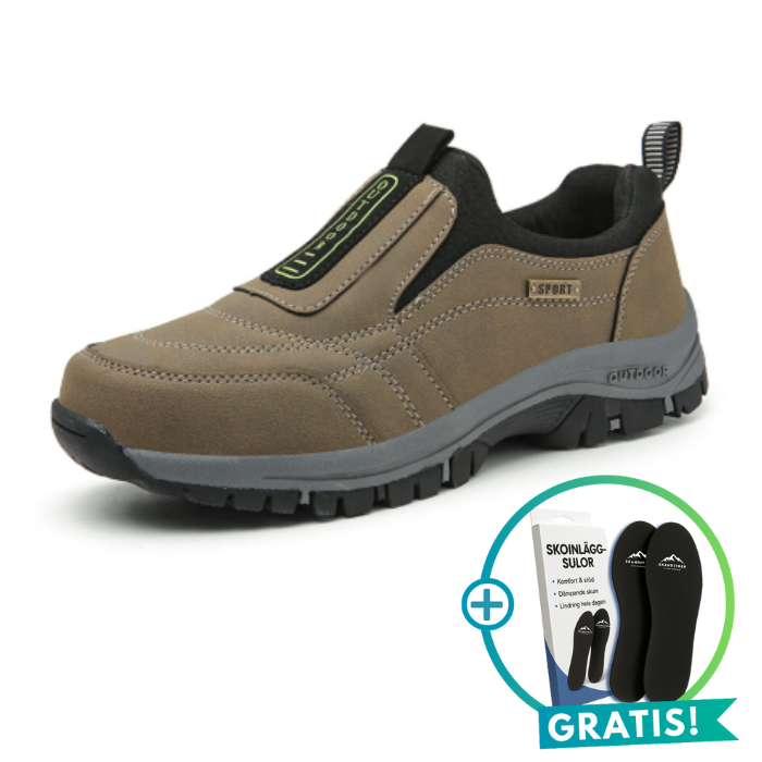 Svennor - Herre Ortopediske Utendørssko | Inkludert GRATIS Ortopedisk Såle