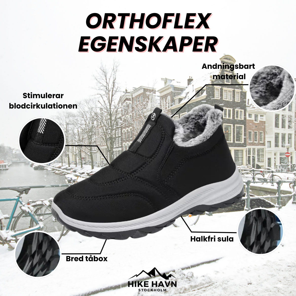 OrthoFlex – Ortopediske Sko for Menn