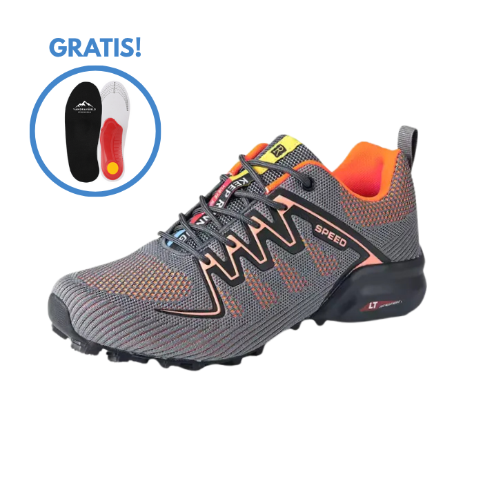 Summit Hiker - Herresko for Utendørsbruk | Inkludert GRATIS Ortopedisk Såle