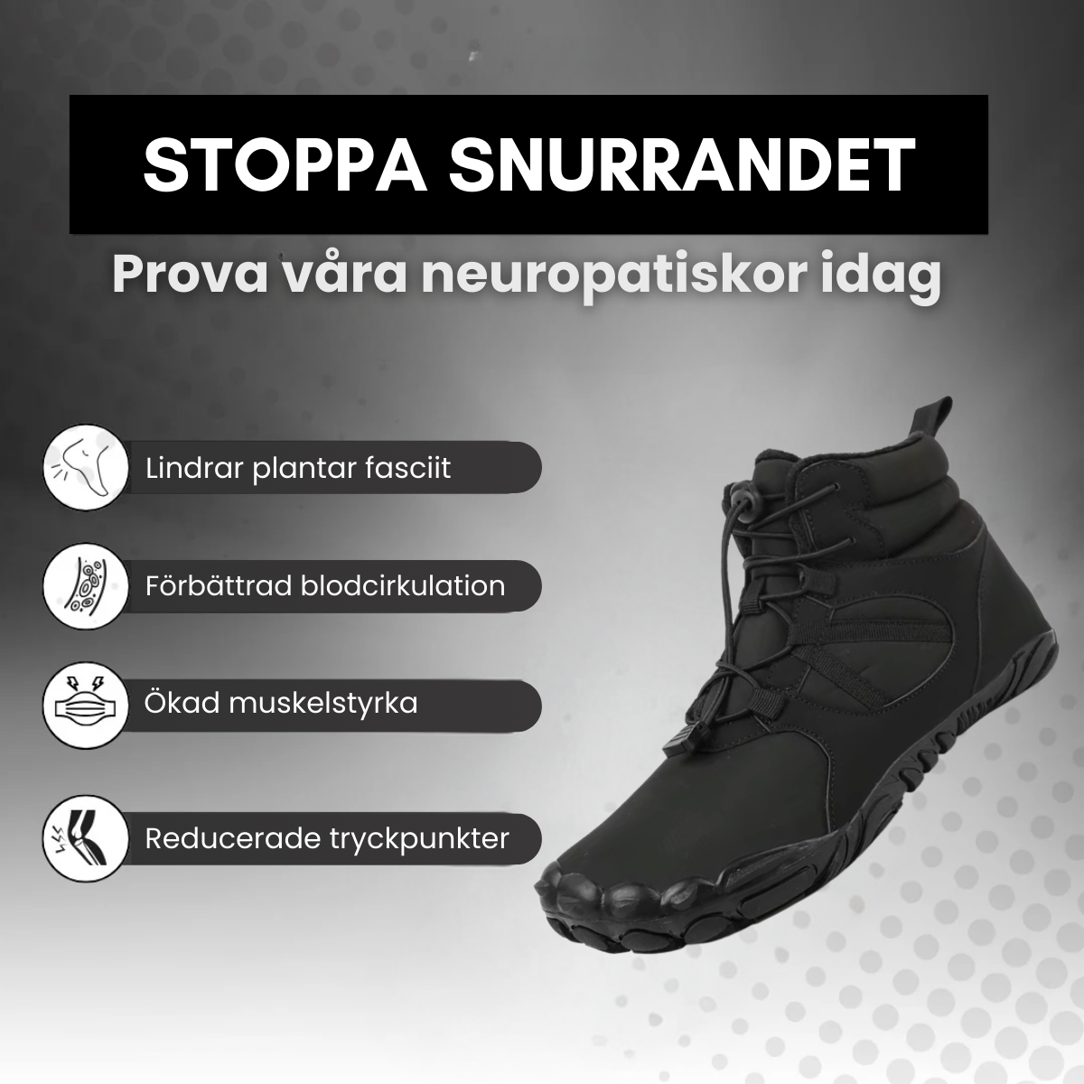 ArcticStride - Vanntette Vintervandrestøvler