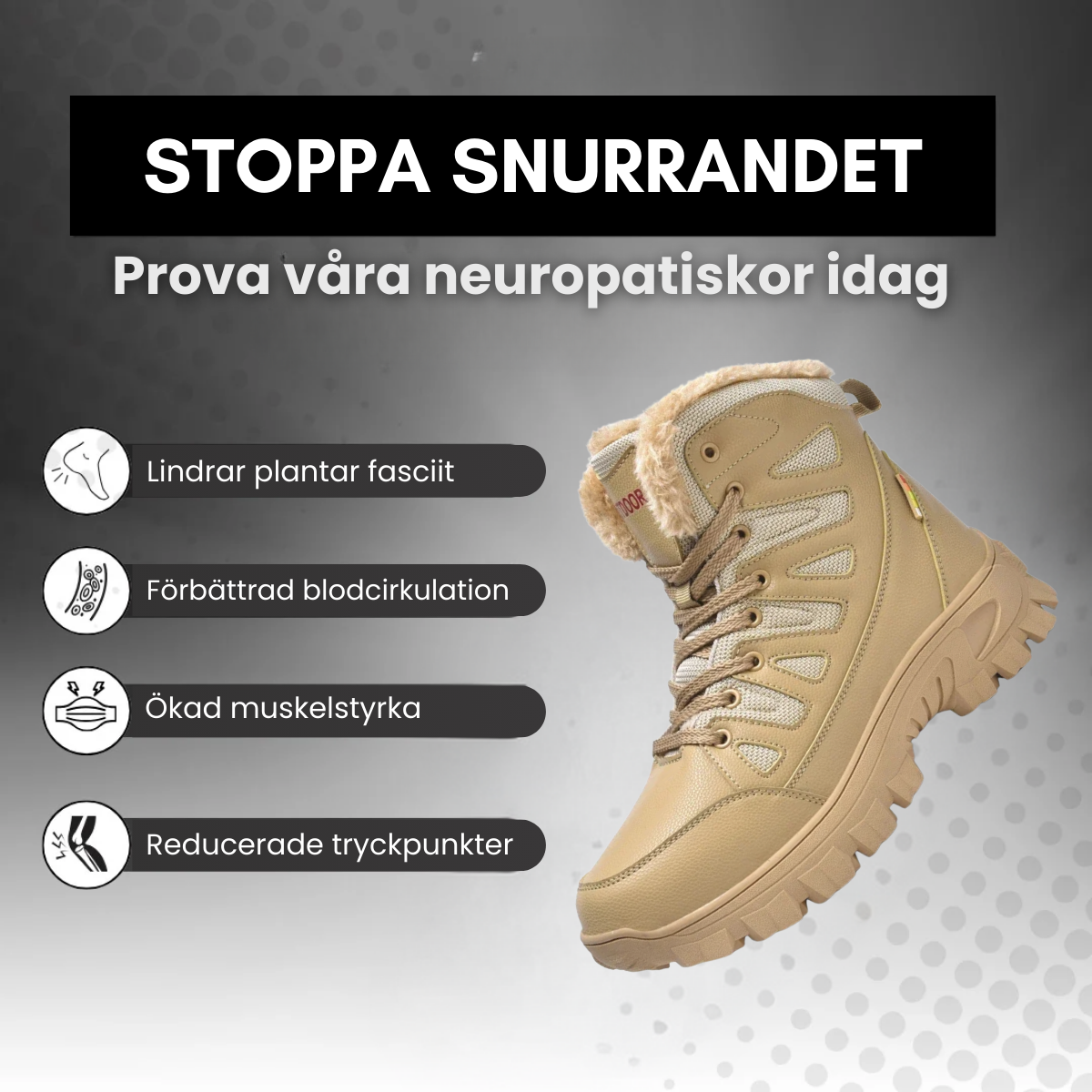 Armorix - Tung Duty Vanntette Stridsstøvler