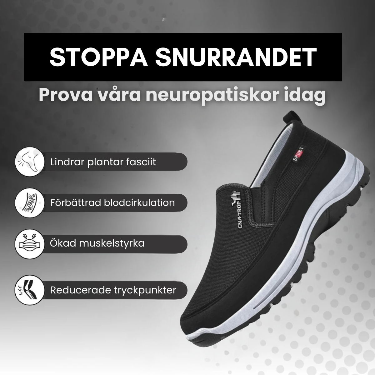 FlexEase - Komfort Tøfler