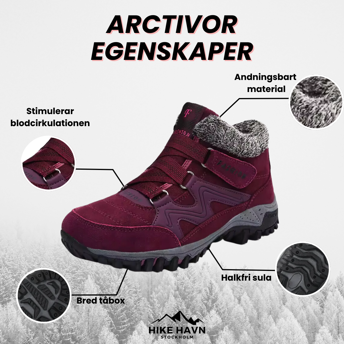 Arctivor - Ortopediske Vinterstøvler