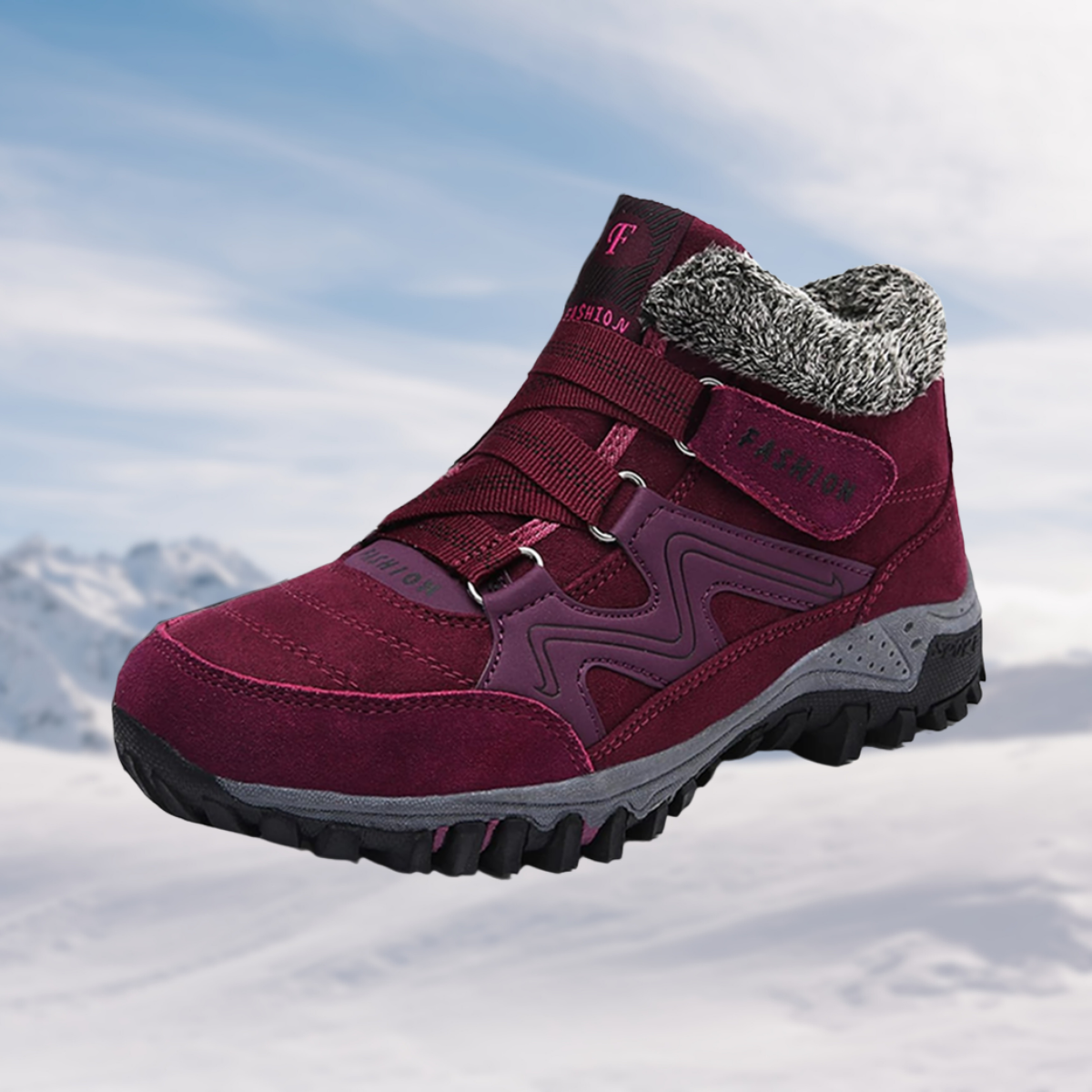 FurroTek – Høye Vinterstøvler med Pelsbeskyttelse