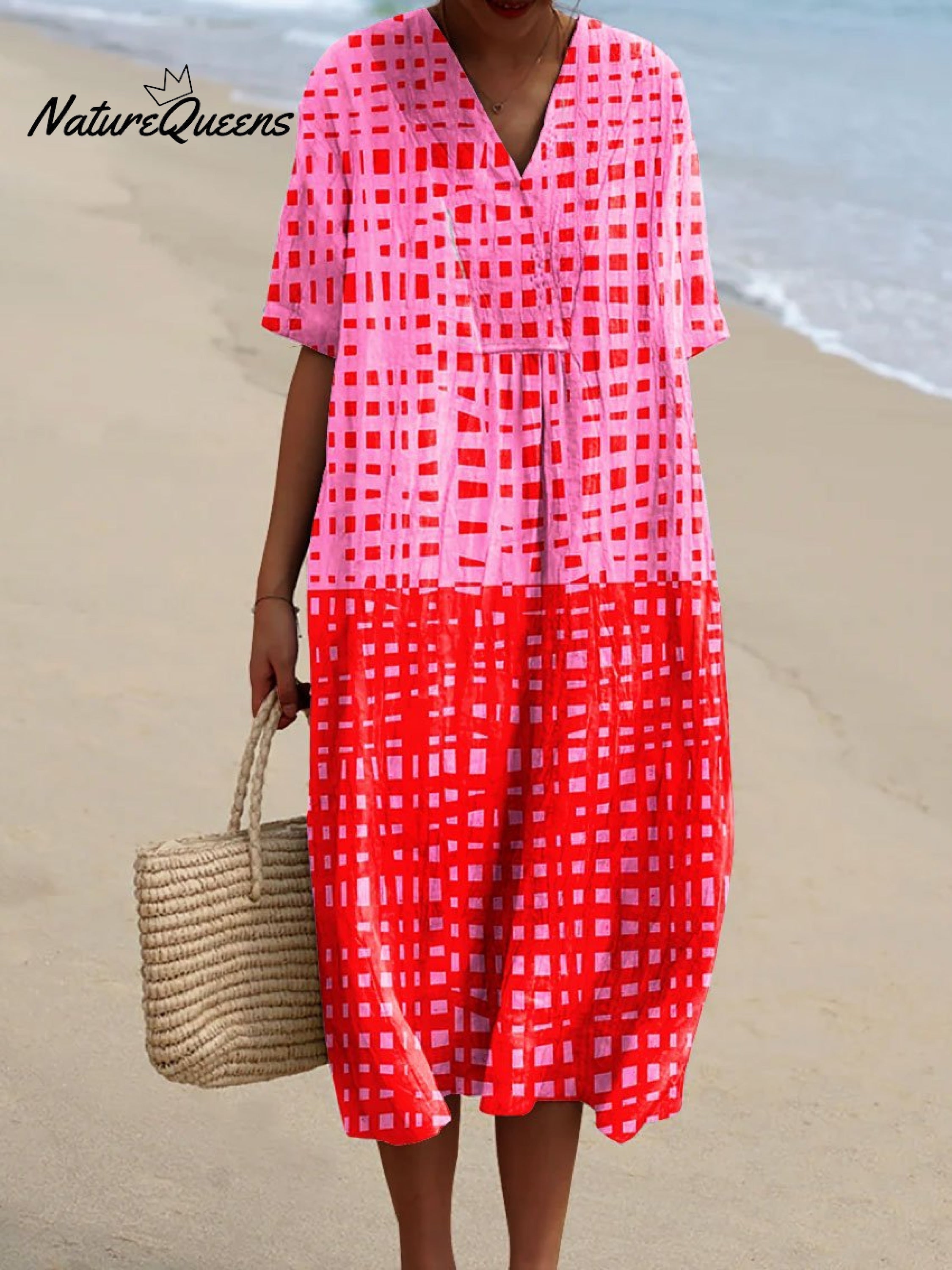 Zurina | Vestido Rejilla en negrita