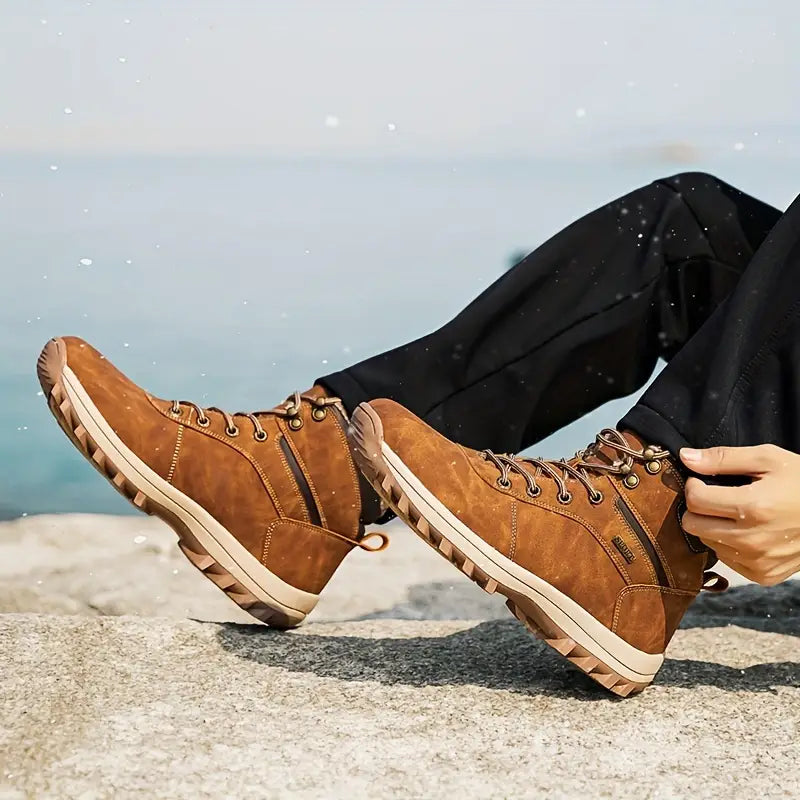 RuggedStep - Vannavstøtende Ortopediske Vandrestøvler